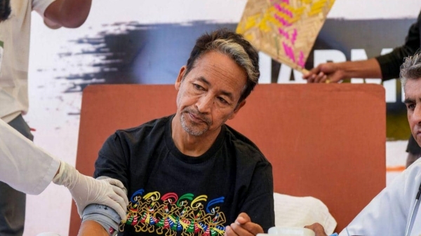Sonam Wangchuk neet delhi protest