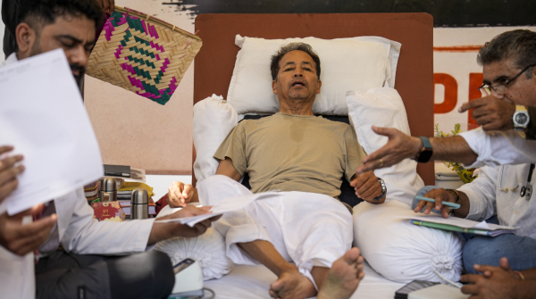 Sonam Wangchuk hunger strike Sonam Wangchuk Health CJP protest