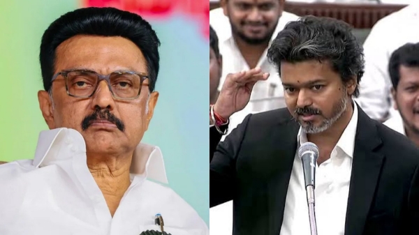 CM Vijay vs Stalin CM Vijay vs Stalin