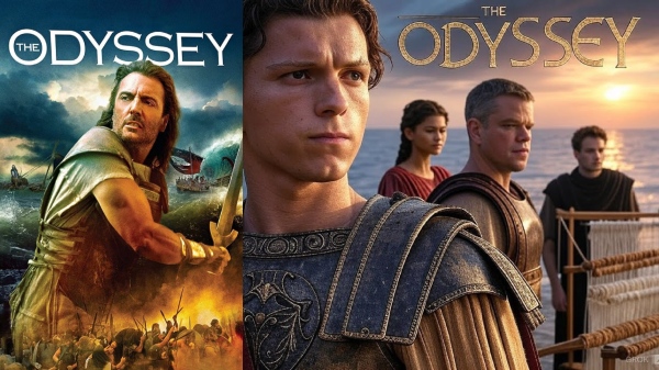 Christopher Nolan The Odyssey Matt Damon IMAX Hollywood Movie Review First Review