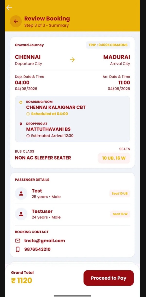 TNSTC App