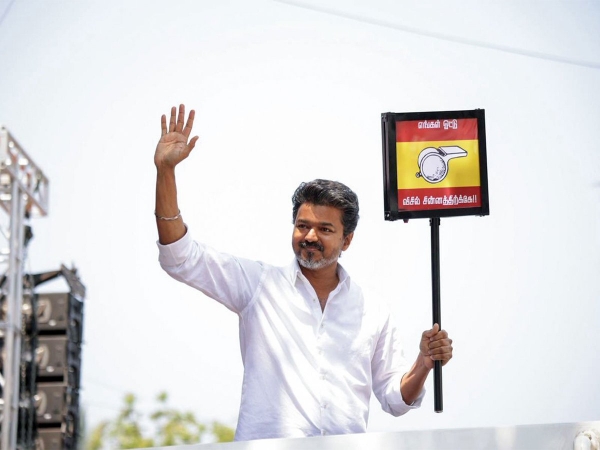 TVK Vijay campaigns TVK Vijay campaigns