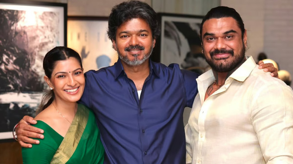 Varalaxmi Sarathkumar Vijay CM Vijay Nikolai Sachdev Varalaxmi Sarathkumar Vijay CM Vijay Nikolai Sachdev