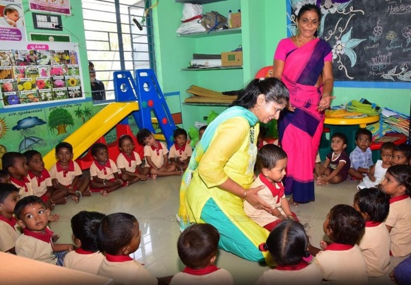 perambalur anganwadi sharanya ari