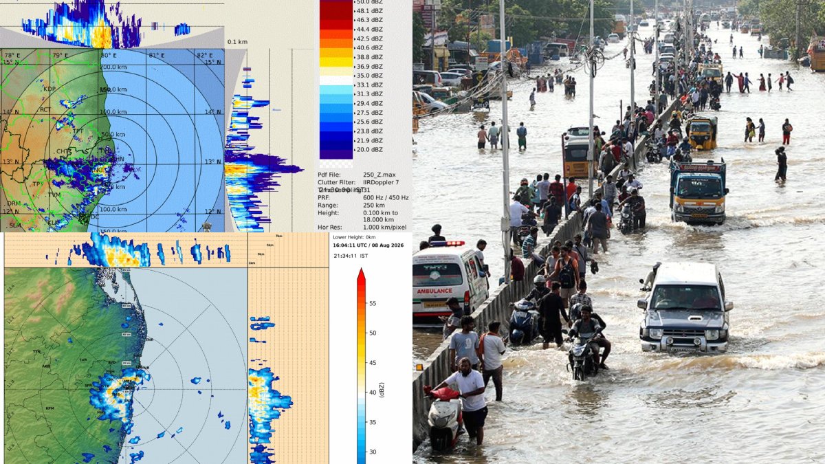 சென்னையில் நள்ளிரவு வரை கனமழை; 6 மாவட்டங்களுக்கு ஆரஞ்சு எச்சரிக்கை
