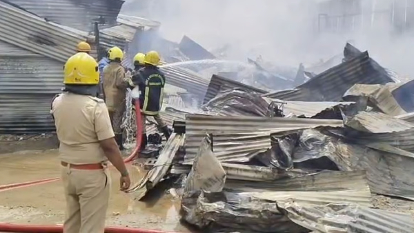 Series of Cylinder Explosions Sparks Fire in Coimbatore
