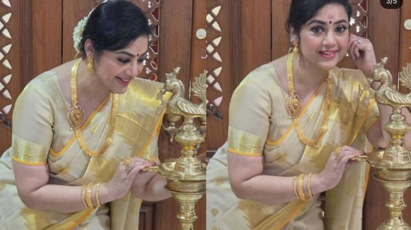 Meena actress Onam festival
