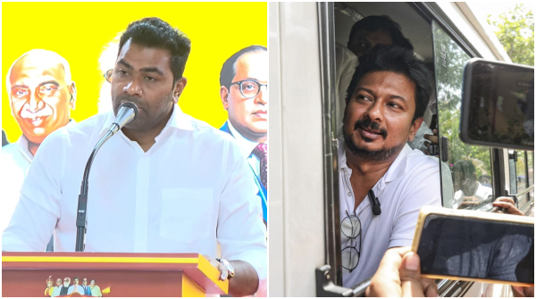 Udhayanidhi TVK Aadhav Arjuna DMK