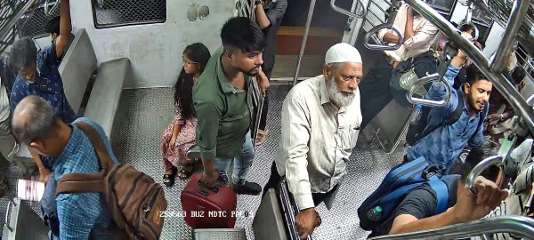 Agra train suitcase