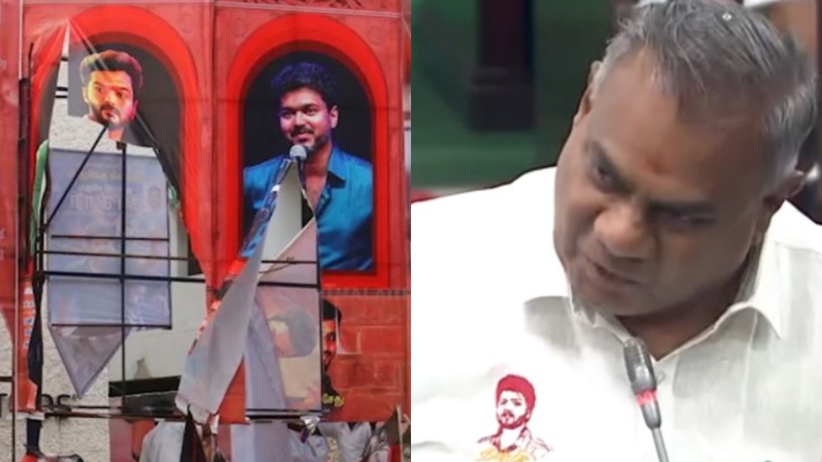 புஸ்ஸி ஆனந்துக்கு அதிமுக பதிலடி: பேனர் கிழிப்பு குற்றச்சாட்டுக்கு கண்டனம்