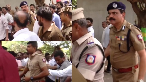 chennai-police-commissioner-amal-raj-angry-on-dmk-cadre-who-protest-against-udhayanidhi-stalin-arres chennai-police-commissioner-amal-raj-angry-on-dmk-cadre-who-protest-against-udhayanidhi-stalin-arres