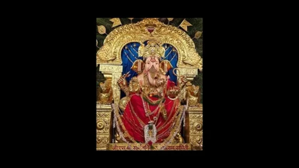 Mumbai s Iconic Chinchpokli Cha Chintamani ganesh festival With Grand South Indian Temple Theme Mumbai s Iconic Chinchpokli Cha Chintamani ganesh festival With Grand South Indian Temple Theme