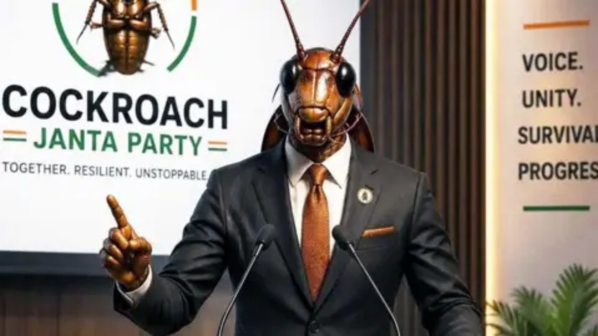கரப்பான் பூச்சி கட்சி தேர்தலில் போட்டியிடாது: நாடு தழுவிய பிரச்சாரம்
