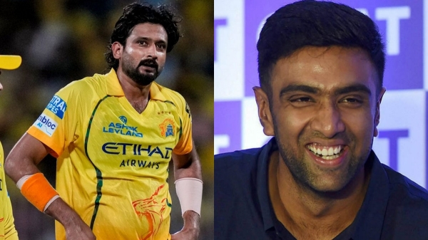 CSK Ashwin Khaleel Ahmed