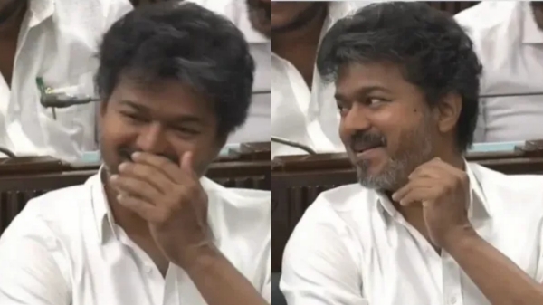 Vijay Smile Rajagambeeran TVK Assembly TVK Performance
