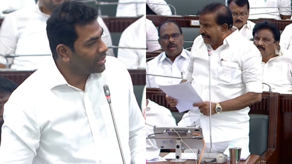 Aadhav Arjuna KN Nehru Tamil Nadu Assembly