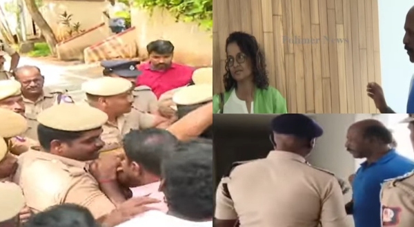 Udhayanidhi Stalin Arrest Controversy Police at Neelankarai Residence What did Kiruthiga Say