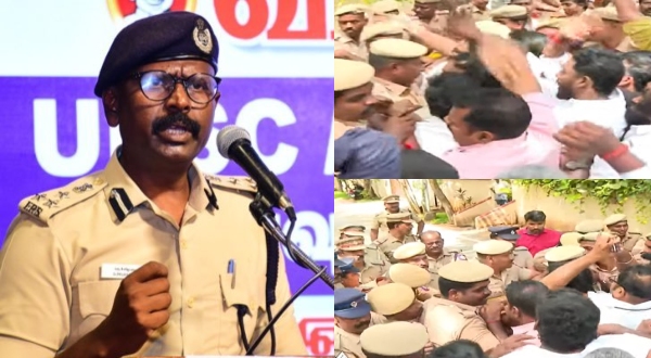 Arumbakkam Heist Hero Vijayakumar IPS Leads High-Profile Police Team at Udhayanidhi Stalin