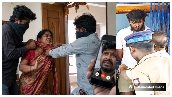 Husband saves wife living in Madurai from abroad an unforgettable gift for the thieves
