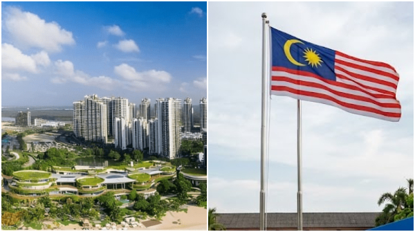 Singapore Malaysia forest city Singapore Malaysia forest city