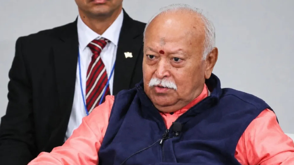 If You Think There Should Be No Muslims in Bharat You Are Not Hindu RSS Chief Mohan Bhagwat