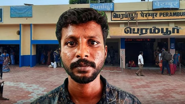 Vellaikkali Associate Karthik Arrested at Perambur Railway Station With Ganja Vellaikkali Associate Karthik Arrested at Perambur Railway Station With Ganja