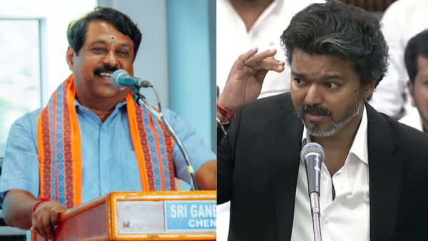 Nainar Nagendran Clarifies Remarks on CM Vijay My Words Were Twisted