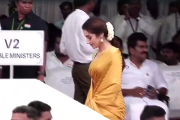 Trisha SA Chandrasekhar Vijay Independence Day 2026 Trisha SA Chandrasekhar Vijay Independence Day 2026