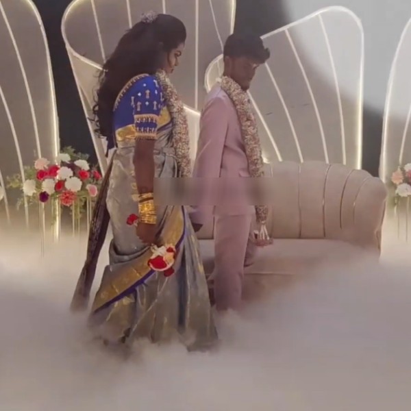Cuddalore Priest Transgender Couple Transgender Couple Reception Cuddalore Transgender Couple Snow Effect Reception