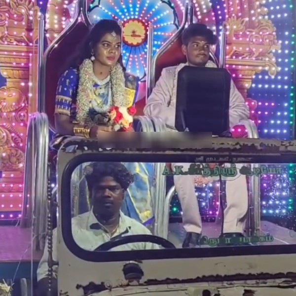 Cuddalore Priest Transgender Couple Transgender Couple Reception Cuddalore Transgender Couple Snow Effect Reception