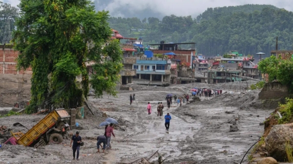 nepal flood