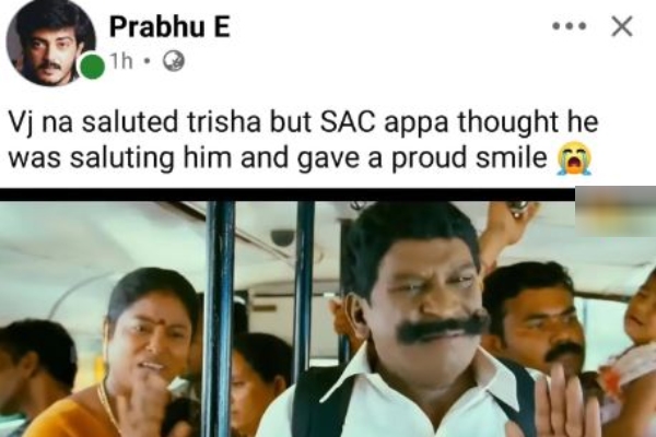 memes trisha vijay