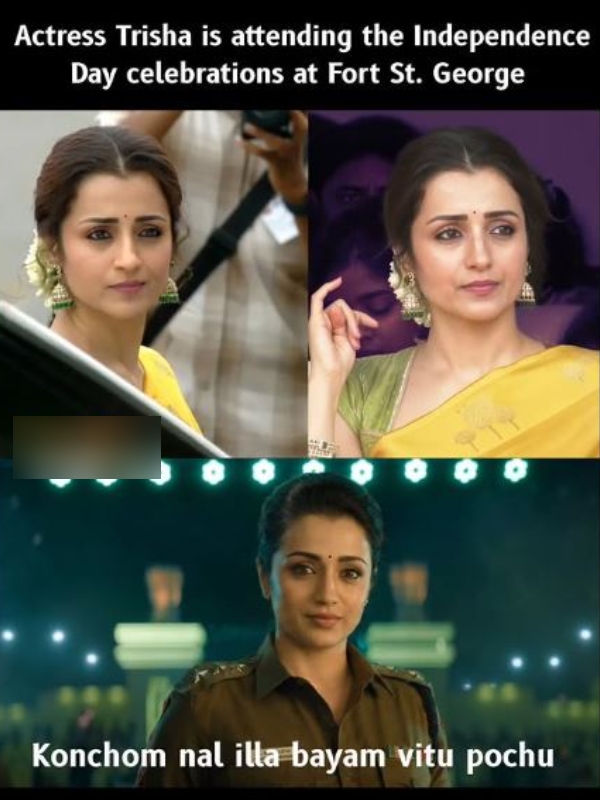 memes trisha vijay