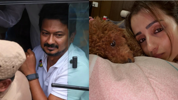 Trisha Udhayanidhi Stalin vijay Trisha Udhayanidhi Stalin vijay