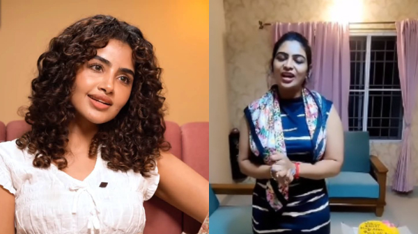 VJ Maheswari Anupama Parameswaran Tamil TV VJ Maheswari Anupama Parameswaran Tamil TV