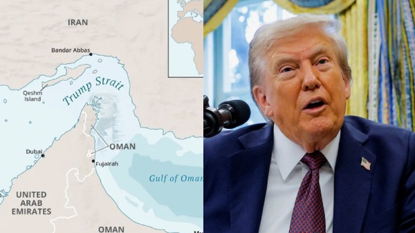 US President suggest renaming Strait of Hormuz as Trump Strait White House reaction US President suggest renaming Strait of Hormuz as Trump Strait White House reaction