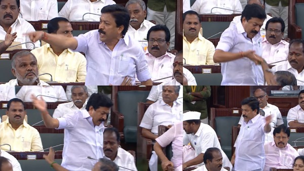 CV Shanmugam Show his dissatisfaction the Assembly opposing AIADMKThalavai Sundaram speaking first CV Shanmugam Show his dissatisfaction the Assembly opposing AIADMKThalavai Sundaram speaking first