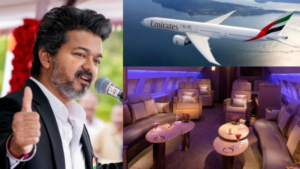Emirates flights that TN Chief Minister Vijay travels on have so many amenities