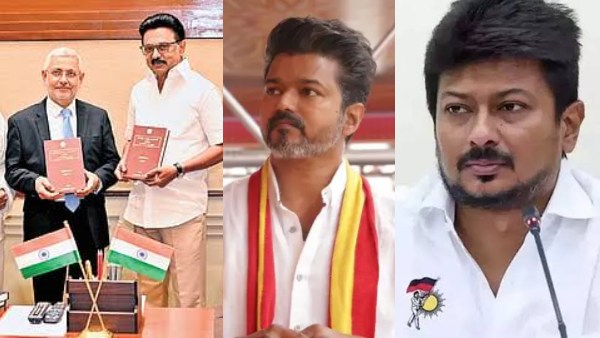 Udhayanidhi Stalin criticizes Vijay TVK Govt afraid to speak state rights Attempt to stall the Kurian Joseph Committee