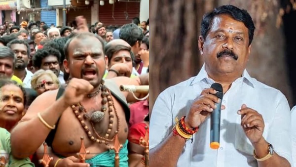 Madurai Meenakshi Amman Temple consecration conducted like a family function for the ministers - Nainar Nagendran Slams Madurai Meenakshi Amman Temple consecration conducted like a family function for the ministers - Nainar Nagendran Slams
