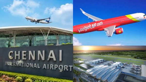 Vietjet Airlines to Colombo diverted to Chennai Makes emergency landing after engine failure