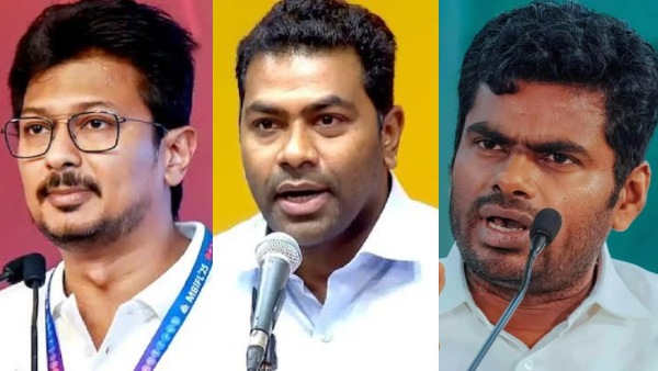 Annamalai attacks by sharing the remarks made by Udhayanidhi Stalin - Aadhav Arjuna