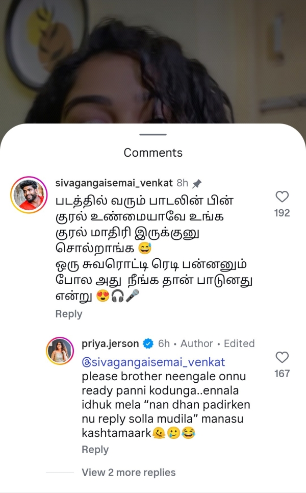 Super singer Vijay TV Priya Jerison Super singer Vijay TV Priya Jerison
