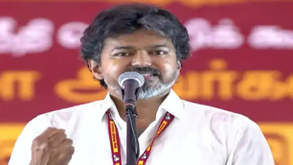 Like MGR and Jayalalithaa Vijay Is the Only One Boldly Opposing DMK Says CM Vijay Like MGR and Jayalalithaa Vijay Is the Only One Boldly Opposing DMK Says CM Vijay