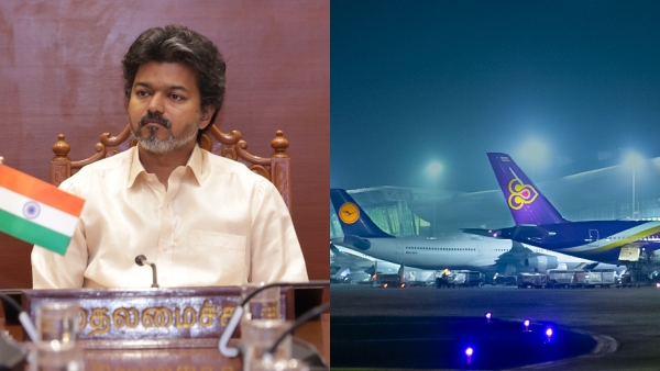 A tweet posted by the Chennai Airport administration amidst the letter from Chief Minister Vijay