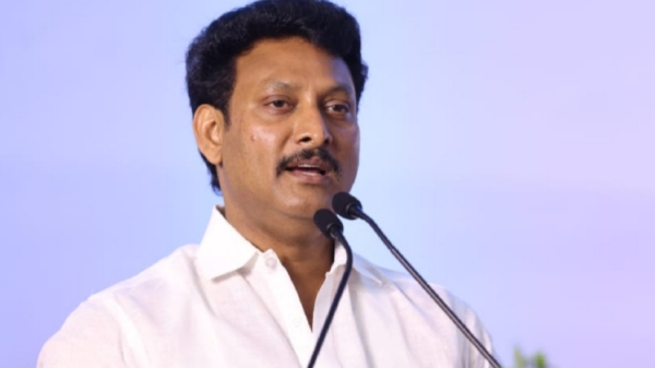 Anbil Mahesh Tiruchy school dmk