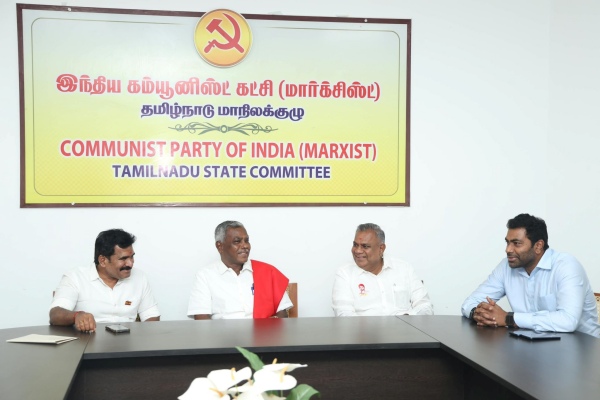 TVK Ministers Meet CPIM TVK Ministers Meet CPIM