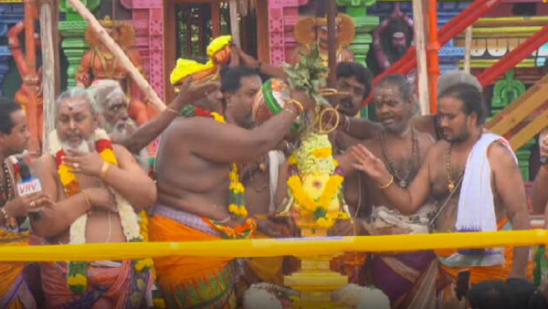 Madurai Meenakshi Amman Temple Consecration Ceremony After 17 Years Madurai Meenakshi Amman Temple Consecration Ceremony After 17 Years