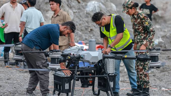 Chinas heavy duty drones