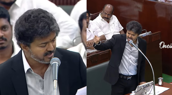 TN Assembly Face-Off CM Vijay Targets DMK Over ED Allegations and Cites Historic Sarkaria Commission